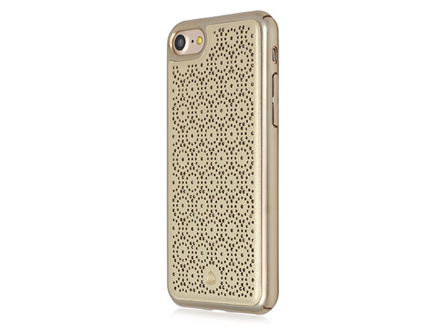 Чехол Occa Ferragamo Collection для Apple iPhone 7 (золотистый, кожаный)