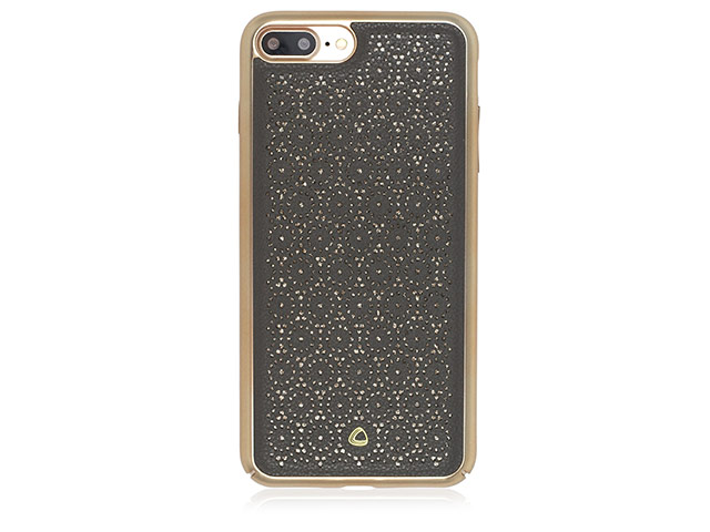 Чехол Occa Ferragamo Collection для Apple iPhone 7 plus (серый, кожаный)
