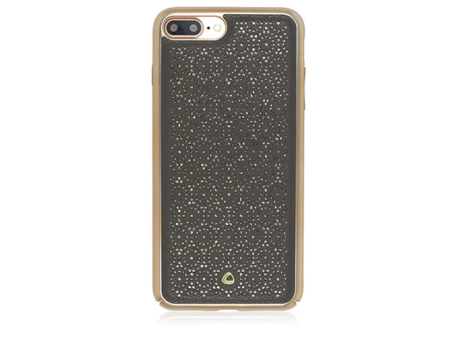 Чехол Occa Ferragamo Collection для Apple iPhone 7 plus (серый, кожаный)