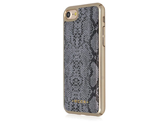 Чехол Occa Tory Collection для Apple iPhone 7 (серый, кожаный)
