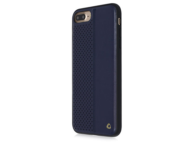 Чехол Occa Air Collection для Apple iPhone 7 plus (синий, кожаный)
