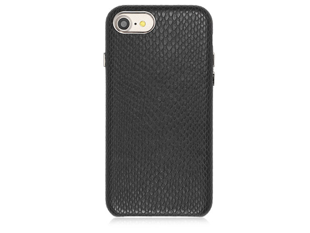 Чехол Occa Lizard II Collection для Apple iPhone 7 (черный, кожаный)