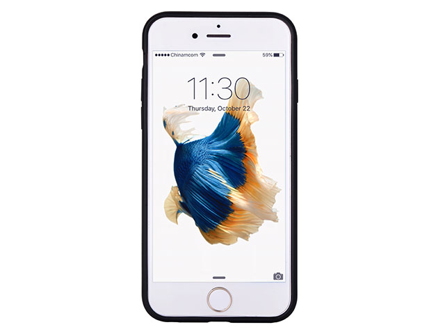 Чехол Occa Empire Collection для Apple iPhone 7 (синий, матерчатый)