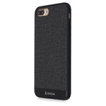 Чехол Occa Empire Collection для Apple iPhone 7 plus (черный, матерчатый)