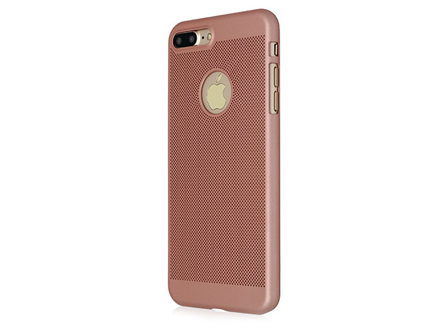 Чехол Occa Simo II Collection для Apple iPhone 7 plus (розово-золотистый, пластиковый)