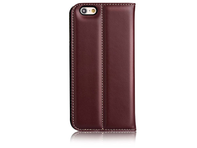 Чехол Aston Martin Luxury Folio case для Apple iPhone 6S (коричневый/бежевый, кожаный)