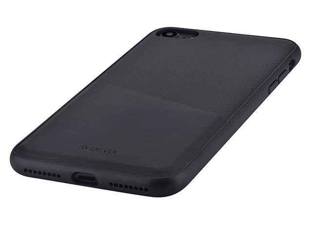 Чехол Devia iWallet case для Apple iPhone 7 (черный, кожаный)