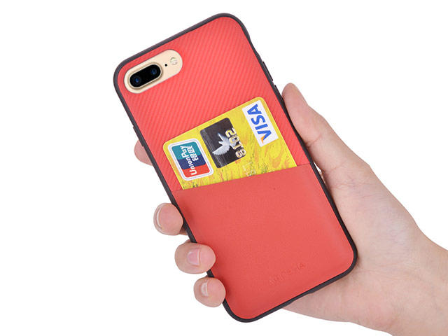 Чехол Devia iWallet case для Apple iPhone 7 plus (черный, кожаный)