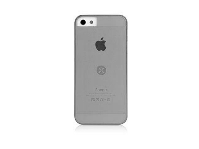 Чехол Dexim Mi & Fashion Case для Apple iPhone 5 (черный, пластиковый)