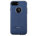 Чехол Devia iView case для Apple iPhone 7 plus (синий, алюминиевый)