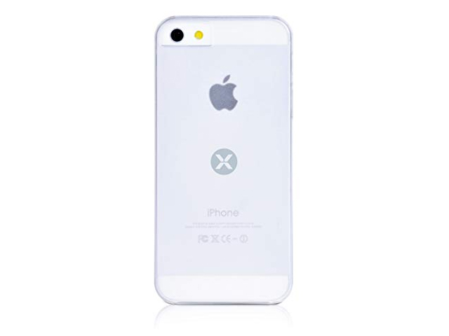 Чехол Dexim Mi & Fashion Case для Apple iPhone 5 (белый, пластиковый)