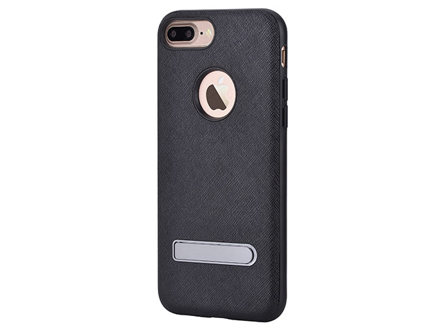 Чехол Devia iStand case для Apple iPhone 7 plus (черный, винилискожа)