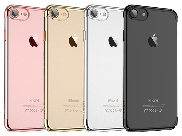 Чехол Vouni Sleek 2 case для Apple iPhone 7 (серебристый, пластиковый)