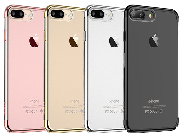 Чехол Vouni Sleek 2 case для Apple iPhone 7 plus (розово-золотистый, пластиковый)