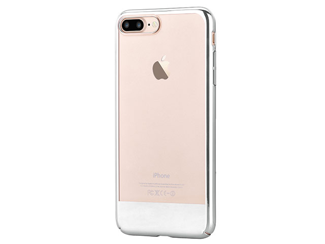 Чехол Vouni Sleek case для Apple iPhone 7 plus (серебристый, пластиковый)