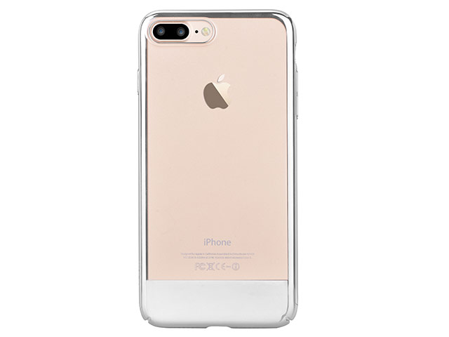 Чехол Vouni Sleek case для Apple iPhone 7 plus (серебристый, пластиковый)