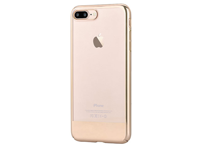 Чехол Vouni Sleek case для Apple iPhone 7 plus (золотистый, пластиковый)