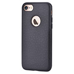 Чехол Vouni Cavan case для Apple iPhone 7 (черный, кожаный)