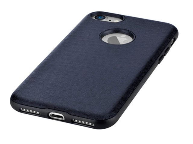 Чехол Vouni Cavan case для Apple iPhone 7 (синий, кожаный)