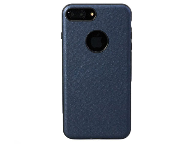 Чехол Vouni Cavan case для Apple iPhone 7 plus (синий, кожаный)