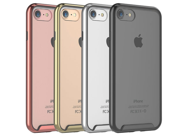 Чехол Comma Urban Hard case для Apple iPhone 7 (темно-серый, пластиковый)