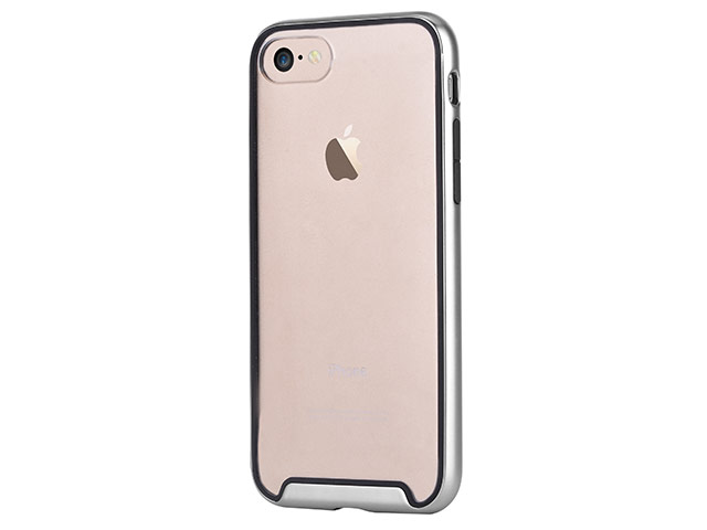 Чехол Comma Urban Hard case для Apple iPhone 7 (серебристый, пластиковый)