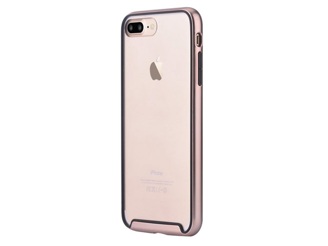 Чехол Comma Urban Hard case для Apple iPhone 7 plus (розово-золотистый, пластиковый)