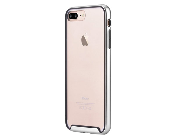 Чехол Comma Urban Hard case для Apple iPhone 7 plus (серебристый, пластиковый)