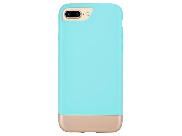 Чехол Comma Glide case для Apple iPhone 7 plus (голубой, пластиковый)