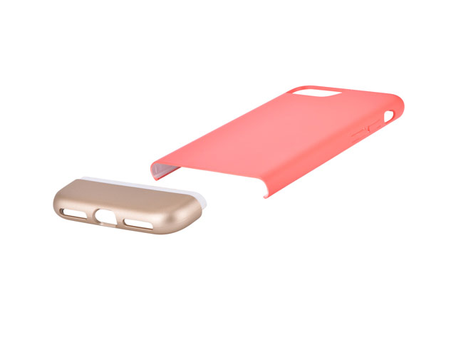 Чехол Comma Glide case для Apple iPhone 7 plus (красный, пластиковый)