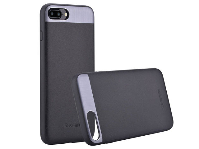 Чехол Comma Vivid Leather case для Apple iPhone 7 plus (черный, кожаный)