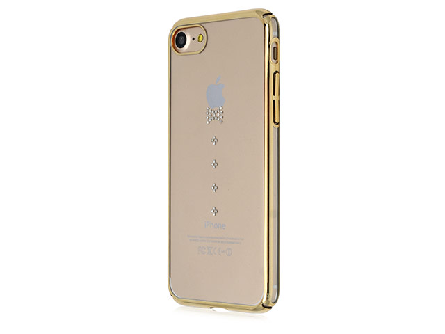 Чехол Just Must Crystina Series для Apple iPhone 7 (золотистый, пластиковый)