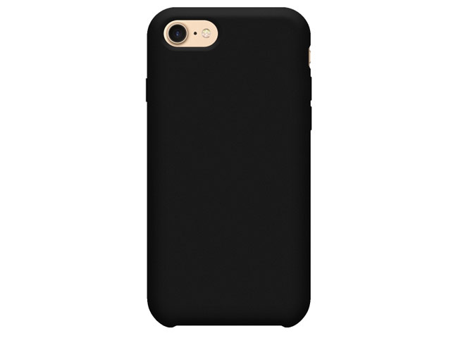 Чехол Devia Successor Silicone case для Apple iPhone 7 (черный, силиконовый)