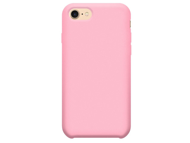 Чехол Devia Successor Silicone case для Apple iPhone 7 (розовый, силиконовый)