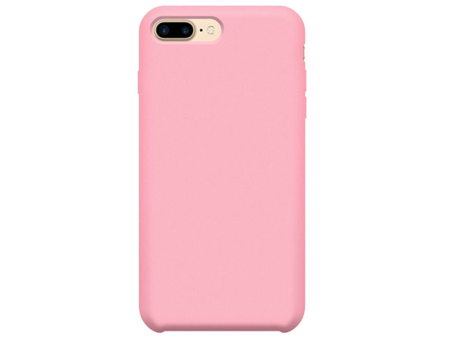 Чехол Devia Successor Silicone case для Apple iPhone 7 plus (розовый, силиконовый)