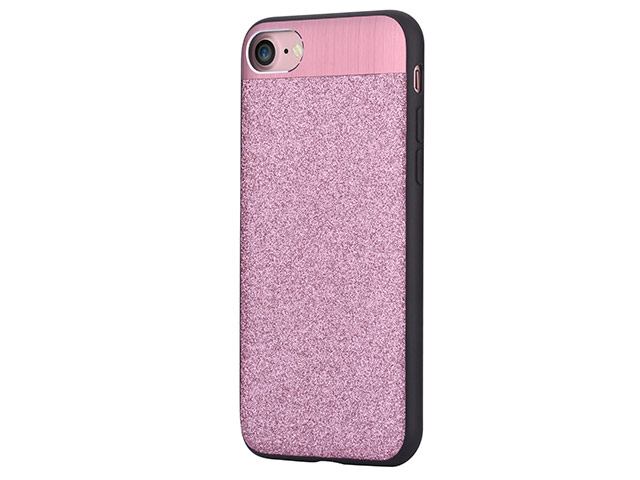 Чехол Devia Racy case для Apple iPhone 7 (розовый, винилискожа)