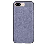 Чехол Devia Racy case для Apple iPhone 7 plus (серебристый, винилискожа)