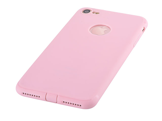 Чехол Devia Egg Shell case для Apple iPhone 7 (розовый, гелевый)