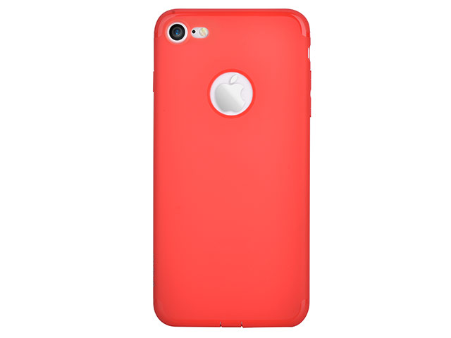 Чехол Devia Egg Shell case для Apple iPhone 7 (красный, гелевый)