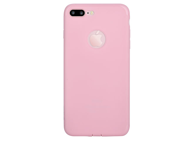 Чехол Devia Egg Shell case для Apple iPhone 7 plus (розовый, гелевый)