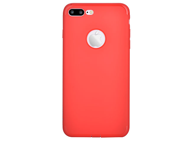Чехол Devia Egg Shell case для Apple iPhone 7 plus (красный, гелевый)