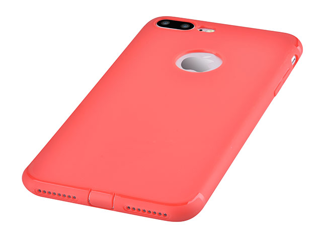 Чехол Devia Egg Shell case для Apple iPhone 7 plus (красный, гелевый)