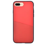 Чехол Devia iWallet case для Apple iPhone 7 plus (красный, кожаный)