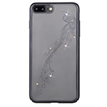 Чехол Devia Crystal Papillon для Apple iPhone 7 plus (Gun Black, пластиковый)