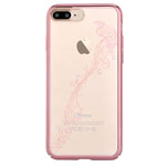 Чехол Devia Crystal Papillon для Apple iPhone 7 plus (Rose Gold, пластиковый)