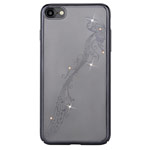 Чехол Devia Crystal Papillon для Apple iPhone 7 (Gun Black, пластиковый)