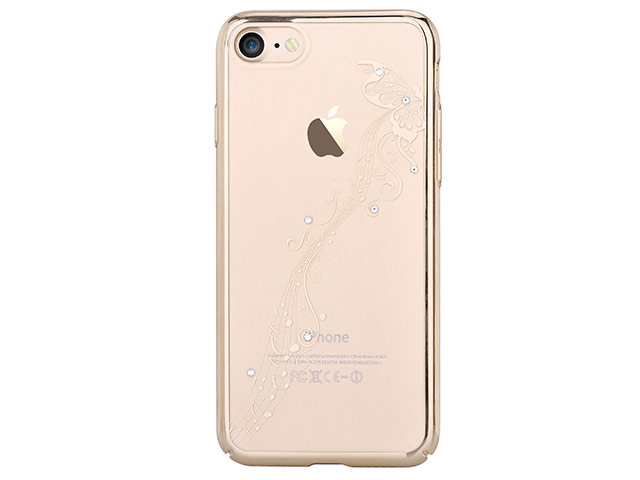 Чехол Devia Crystal Papillon для Apple iPhone 7 (Champagne Gold, пластиковый)