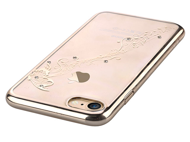 Чехол Devia Crystal Papillon для Apple iPhone 7 (Champagne Gold, пластиковый)