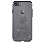 Чехол Devia Crystal Lotus для Apple iPhone 7 (Gun Black, пластиковый)