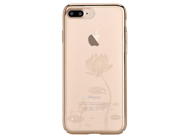 Чехол Devia Crystal Lotus для Apple iPhone 7 plus (Champagne Gold, пластиковый)
